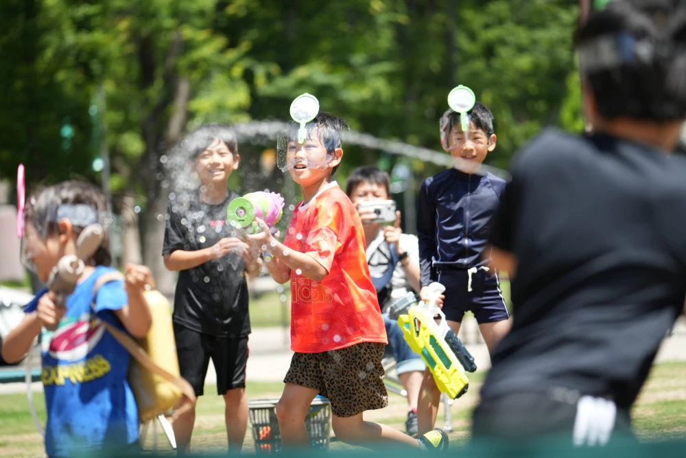 ポイポイバトラーをプレーする様子