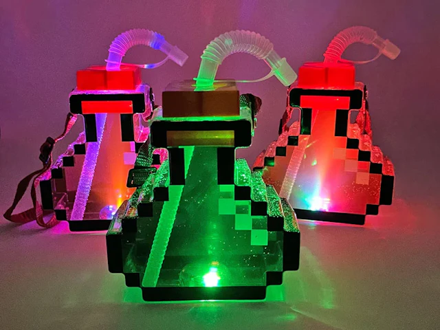 ピクセルボトル　光る回復の小瓶