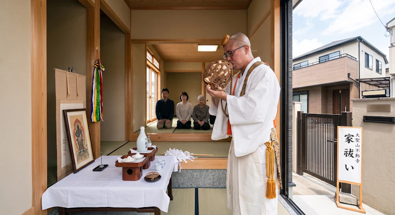 吹田市で引越し・中古物件の家祓いなら豊中の大聖山不動寺｜頼み方解説