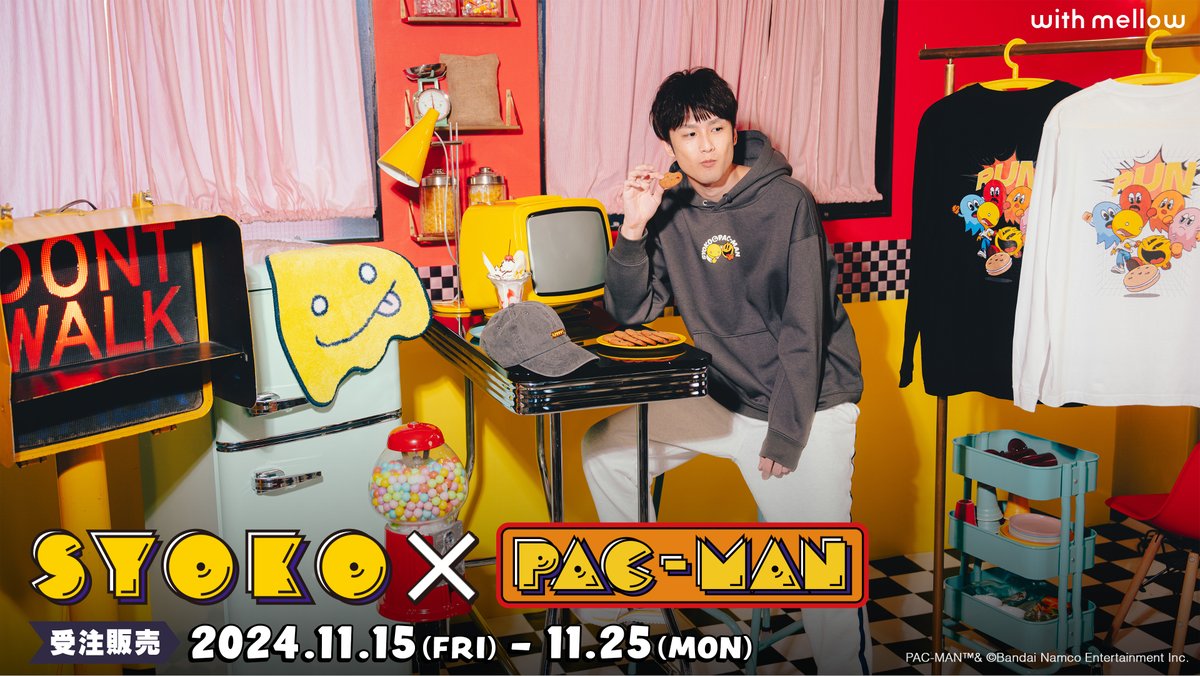 SYOKO×PAC-MAN with mellow