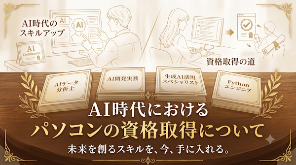 AI時代における パソコンの資格取得について