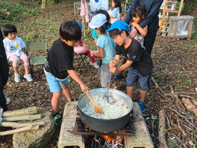 ぞうぐみ・元気の森キャンプ