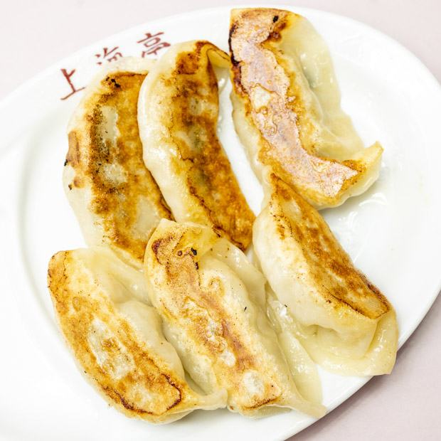【横須賀】創業50年「上海亭 安浦本店」タレなしで旨い！白菜入り焼餃子の秘密
