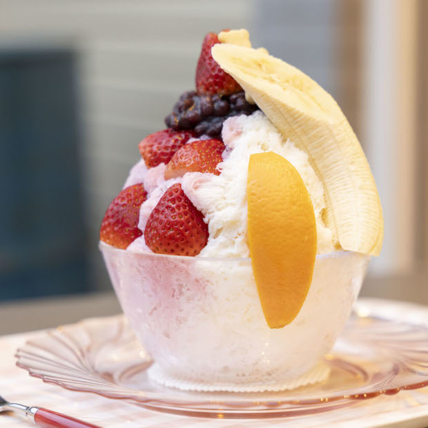 【三崎】冬でも常夏気分で味わう！「MiX」オリジナルのシロクマかき氷