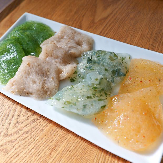 【三崎港】彩り鮮やか、濃厚な味がクセになる 湘南食料「手造りこんにゃく」