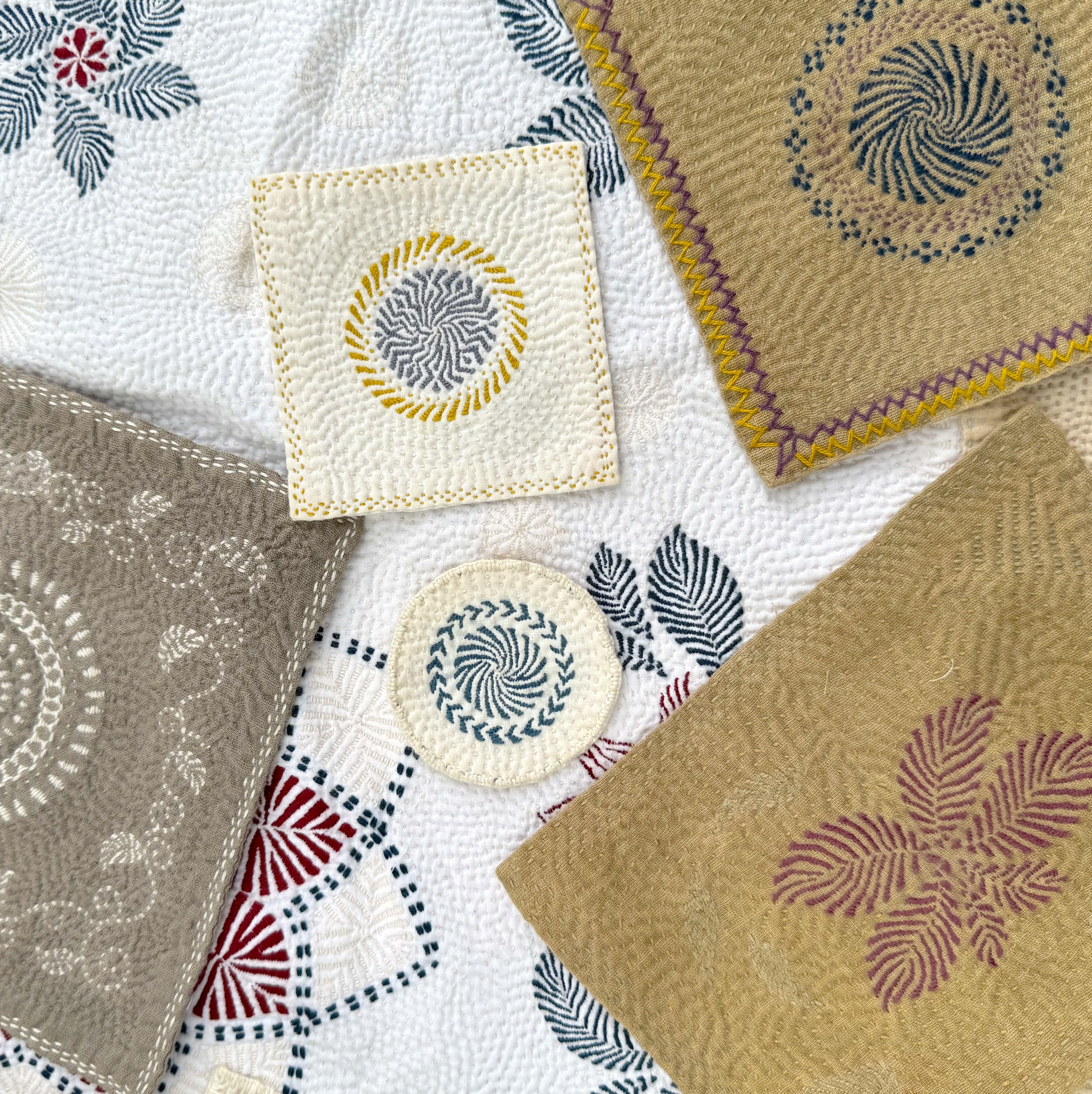 【横須賀】古布に“生命力”を吹き込む！カンタ刺繍作家・笹本祥巨さんが並縫いで紡ぐ自由な物語