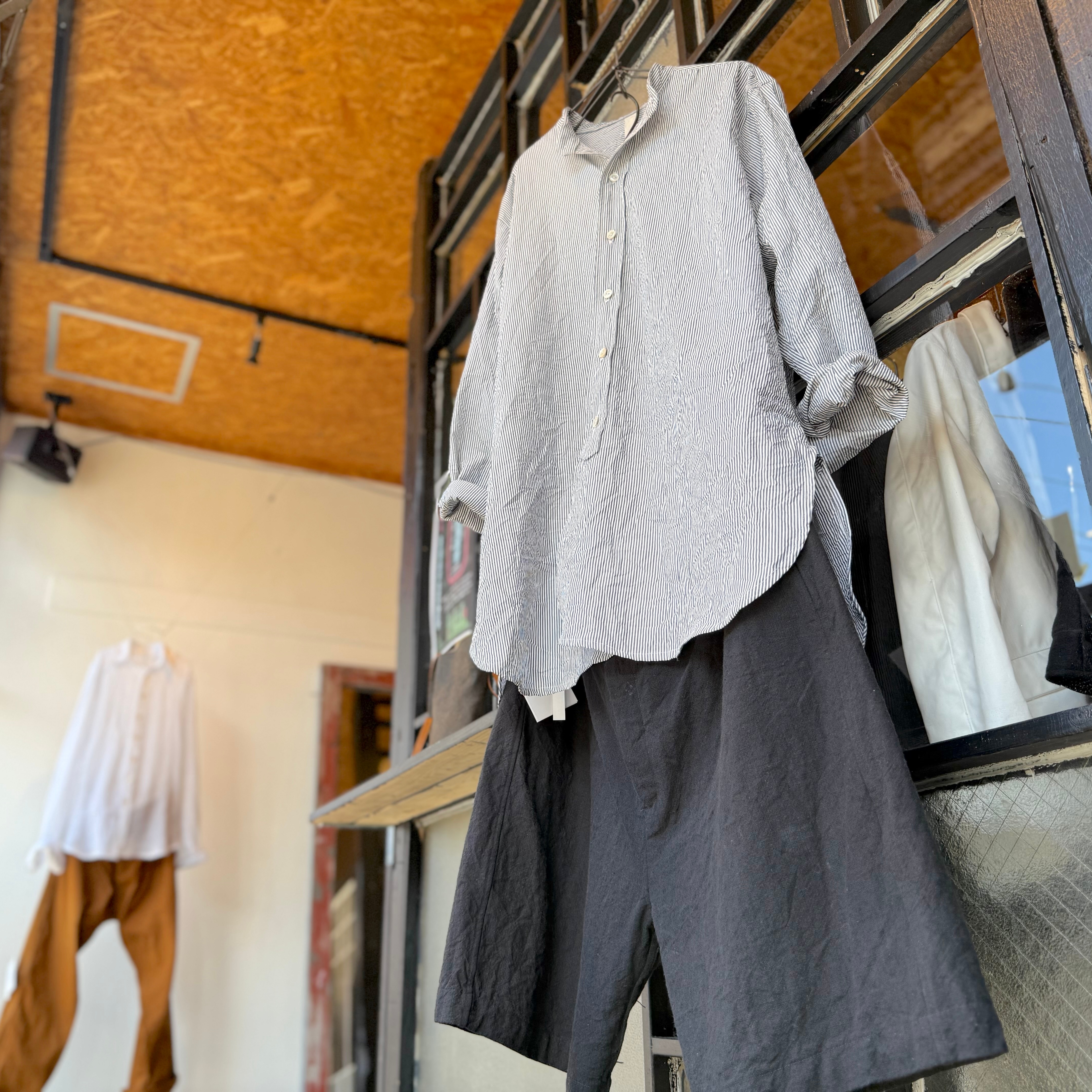 【横須賀】100年前のミシンと兄弟が仕立てる等身大の服「BROSS FACTORY SHOP」