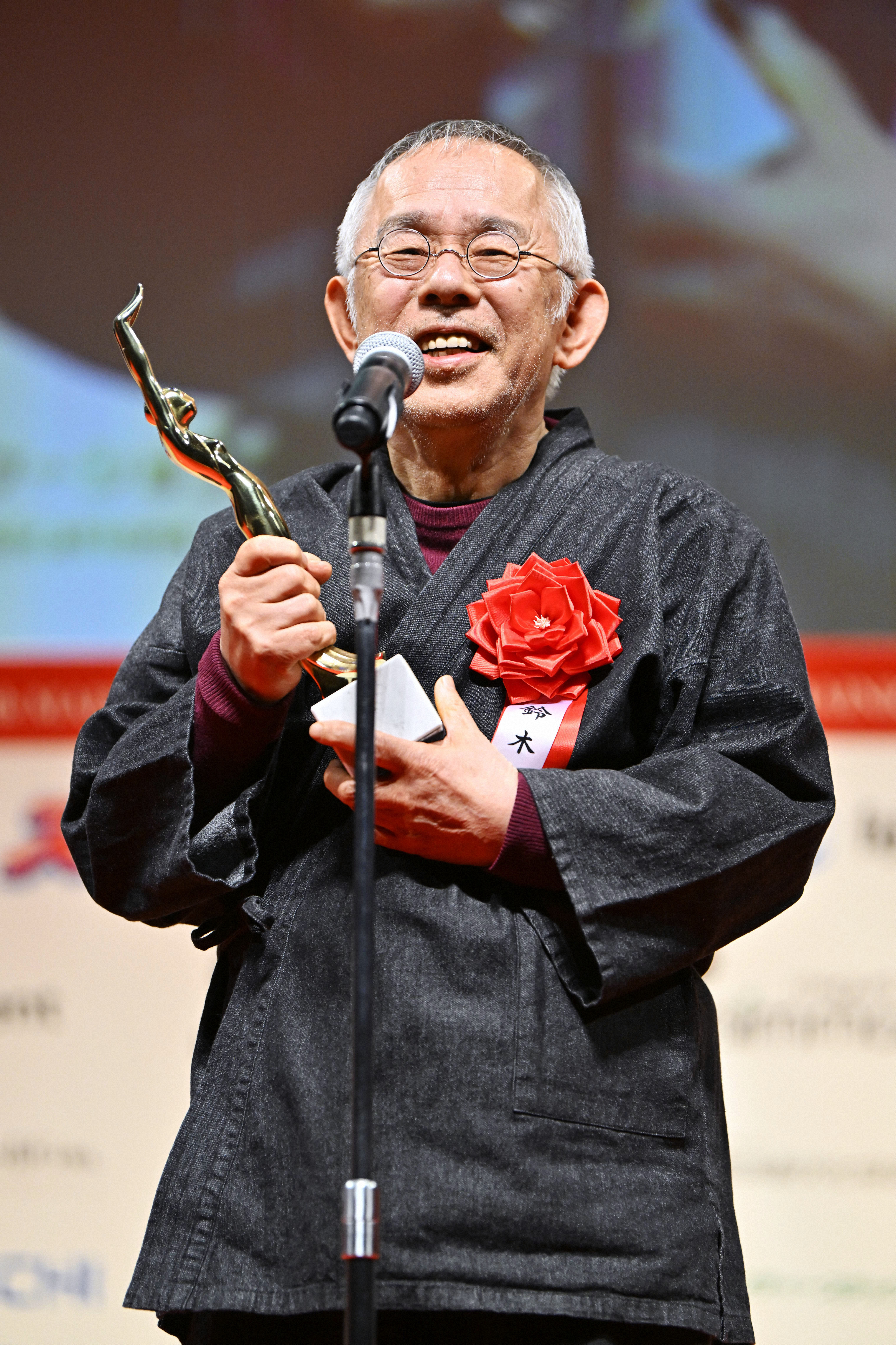 第78回毎日映コンで大藤信郎賞、特別賞を受賞した鈴木敏夫