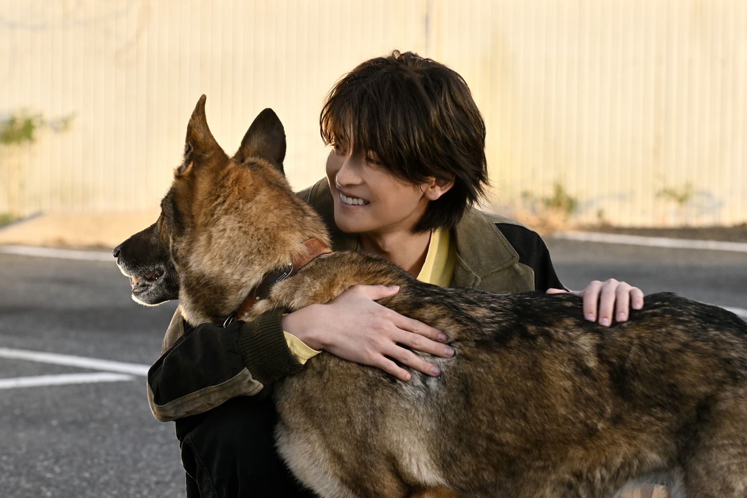 「少年と犬」