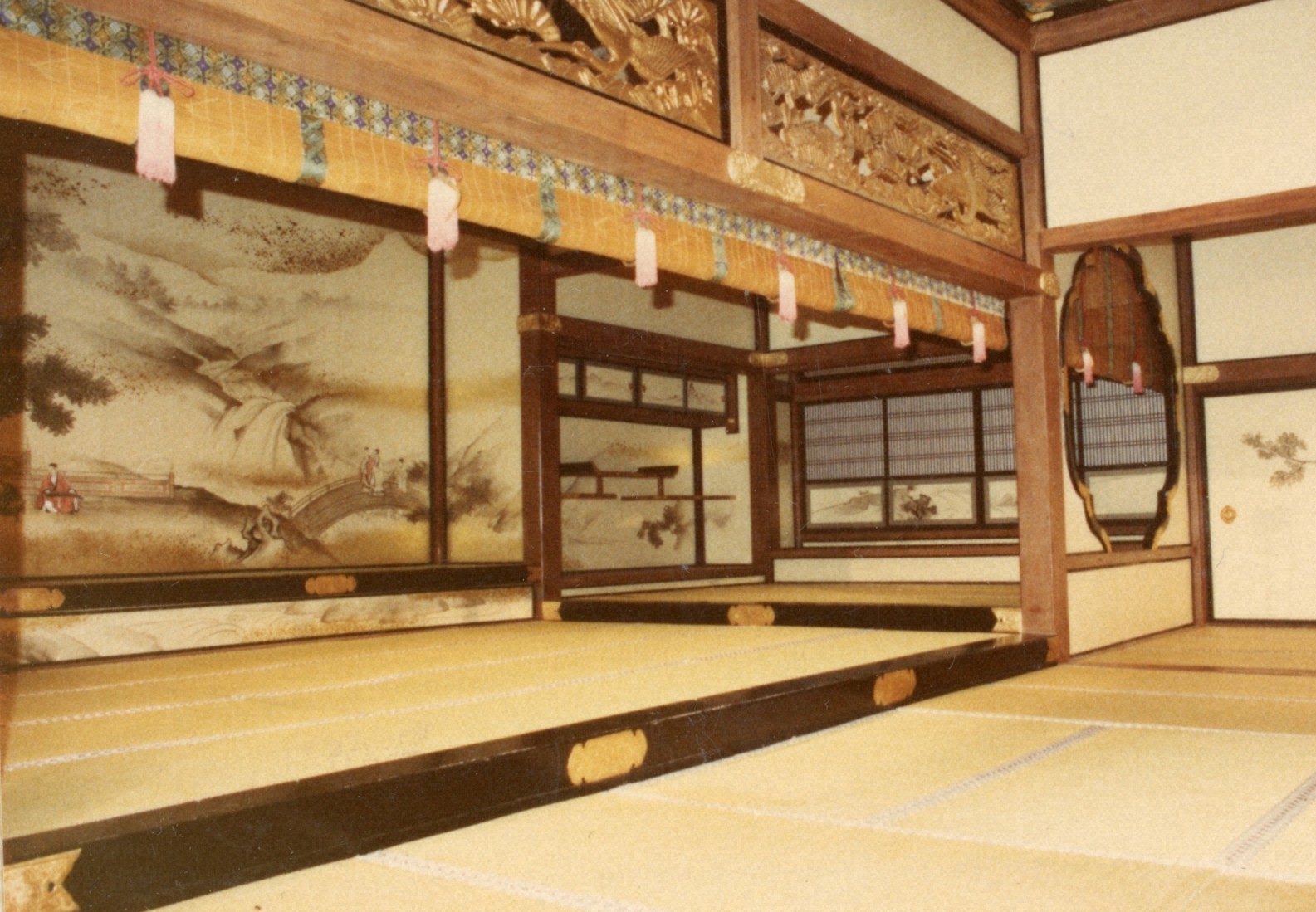 1980年版「将軍 SHOGUN」の大坂城のセット。大映美術陣が粋をこらした＝提供写真