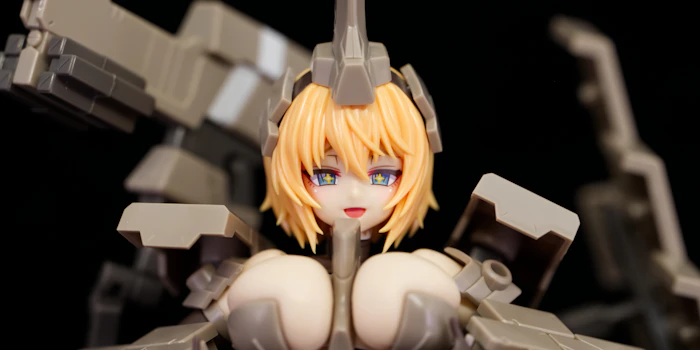 FAガール 輝鎚・甲 パチ組しました。