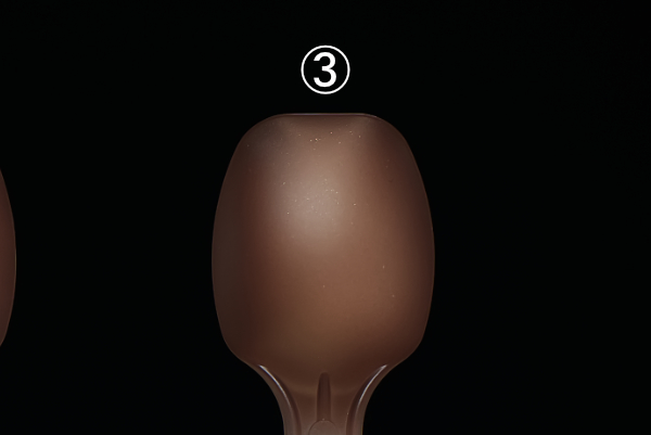 ブラウン＋ラメ