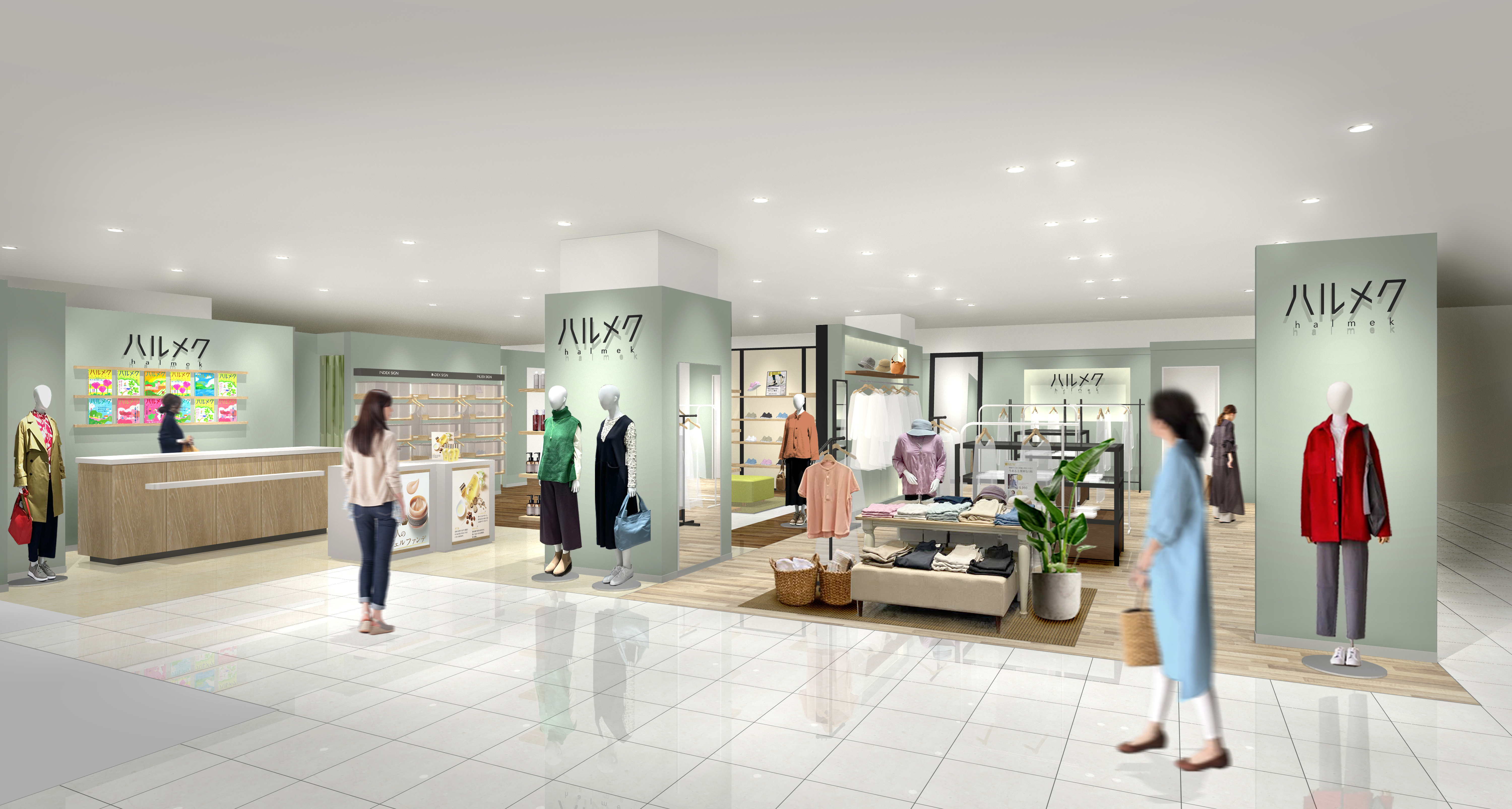 販売部数No.1雑誌『ハルメク』が都内6店舗目となる「ハルメク おみせ