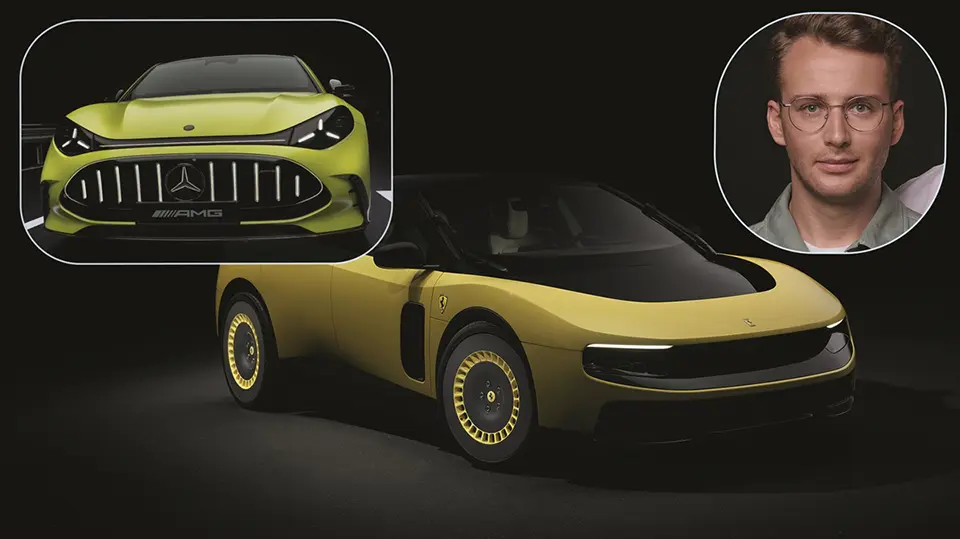Mercedes-AMG GT 4-Door Coupé(メルセデスAMG GT 4ドア クーペ)とFerrari Luce(フェラーリ ルーチェ)