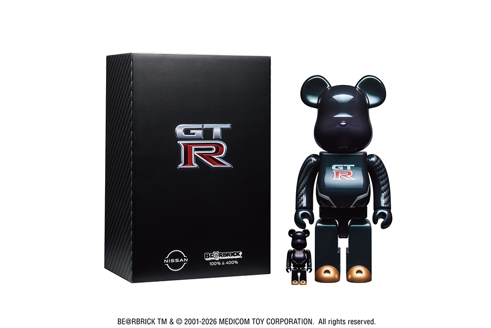 日産自動車、「NISSAN GT-R BE@RBRICK 100% & 400%」を発売 | BSRweb