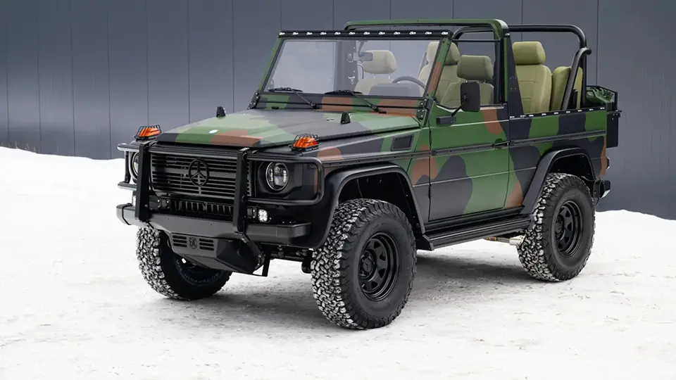 1991年式のメルセデスGクラス ウルフをベースにした「EMC 620GE “Camo Wolf”」