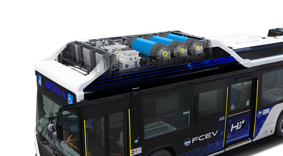 FCシステムの進化で航続距離が約100km増加