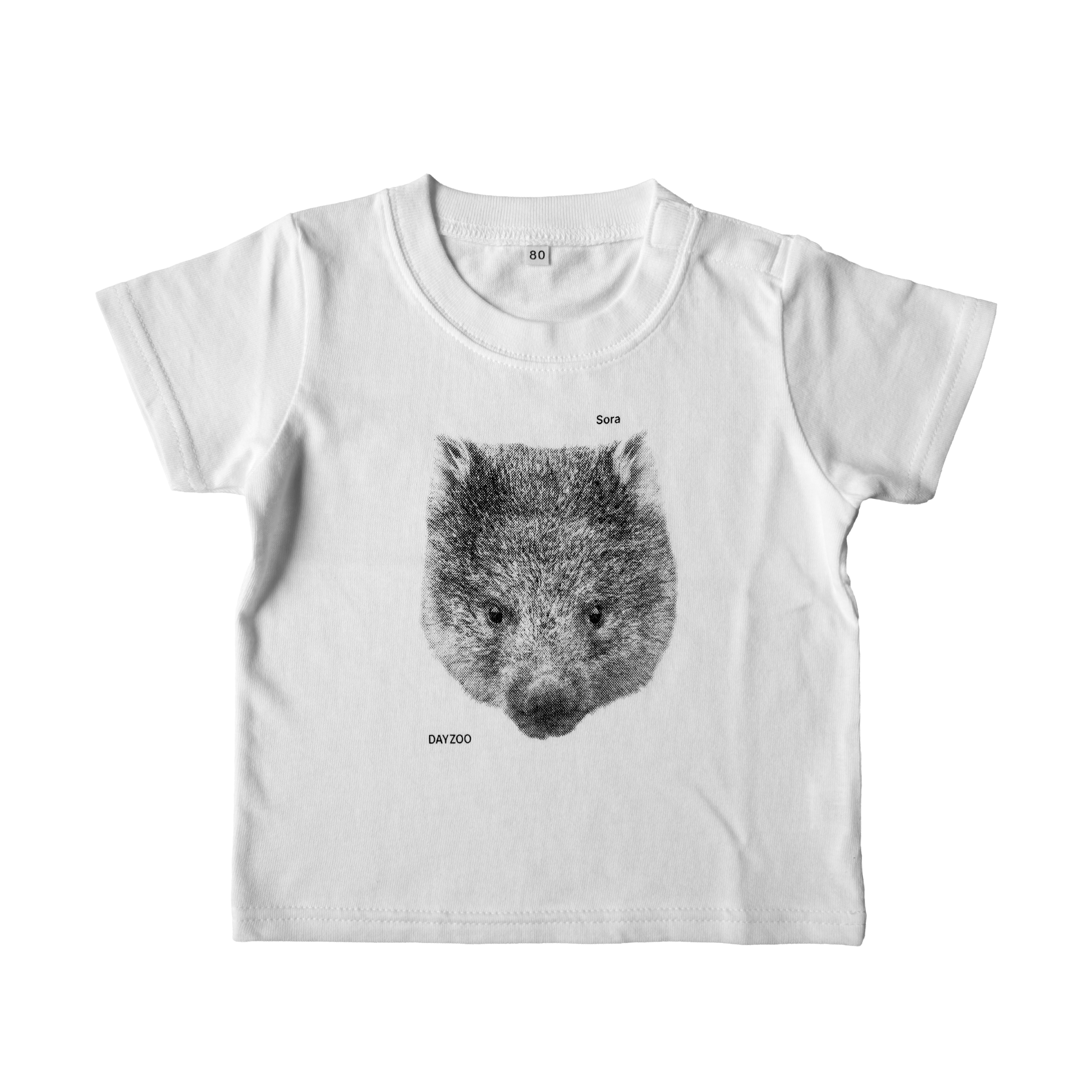 【NEW】＜キッズサイズも出た！＞ウォンバットとおさんぽTシャツ 80