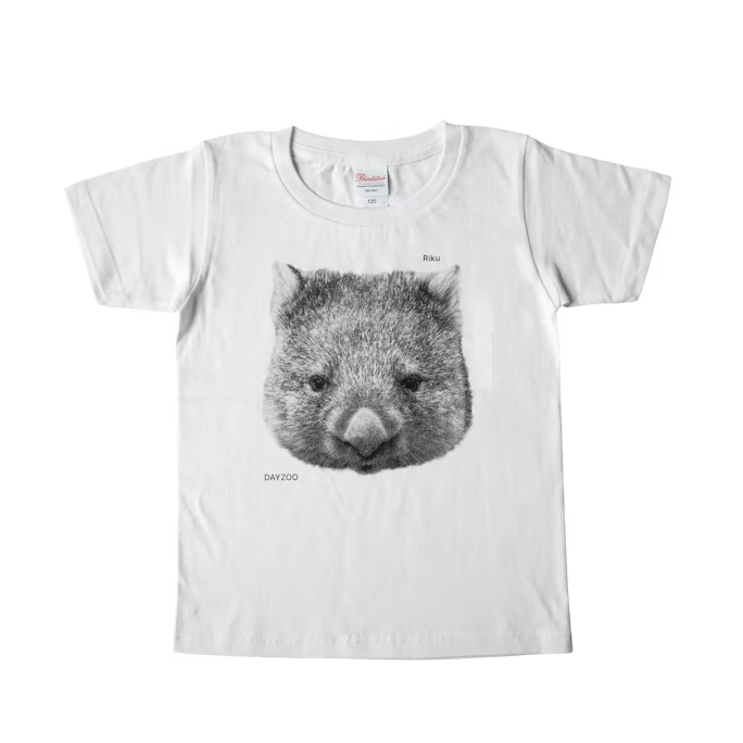 【NEW】<キッズサイズも出た!>ウォンバットとおさんぽTシャツ 120