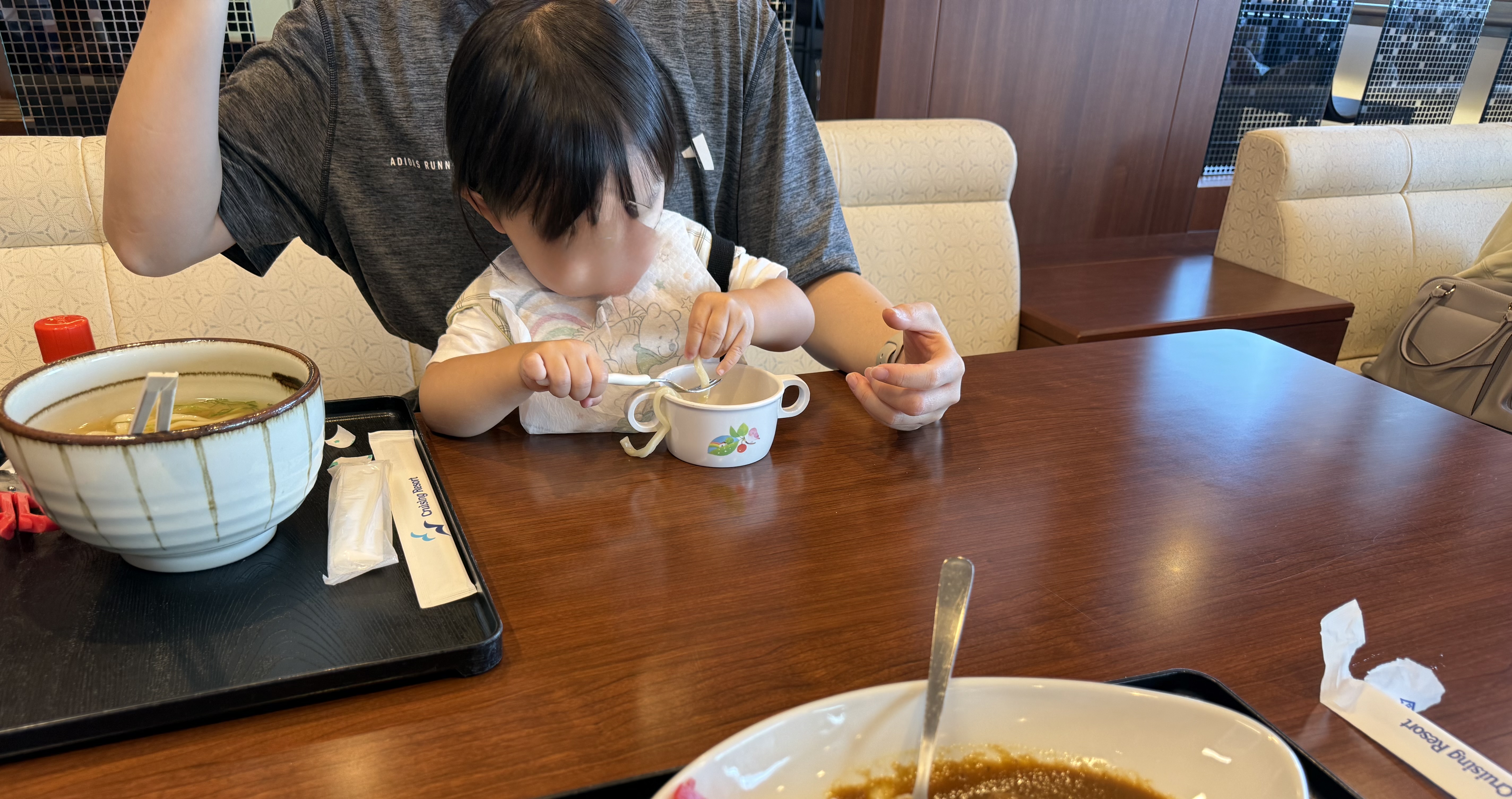東京九州フェリー船内レストランの朝食