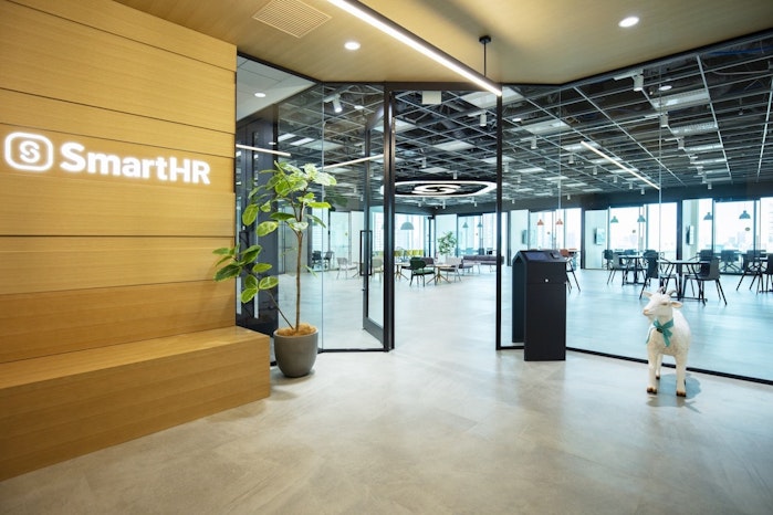 株式会社SmartHRのオフィス「エントランス」