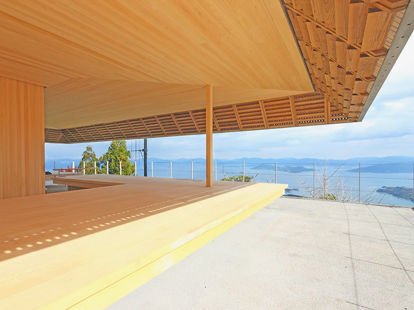 瀬戸内海国立公園弥山展望休憩所 | 広島西部木材振興協同組合