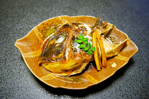 画像：鯛のあら炊き