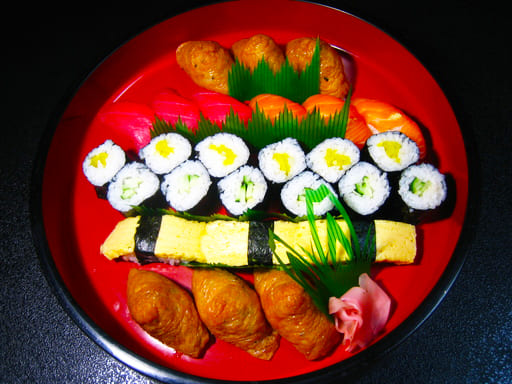 画像：お子様向けおけ盛り例