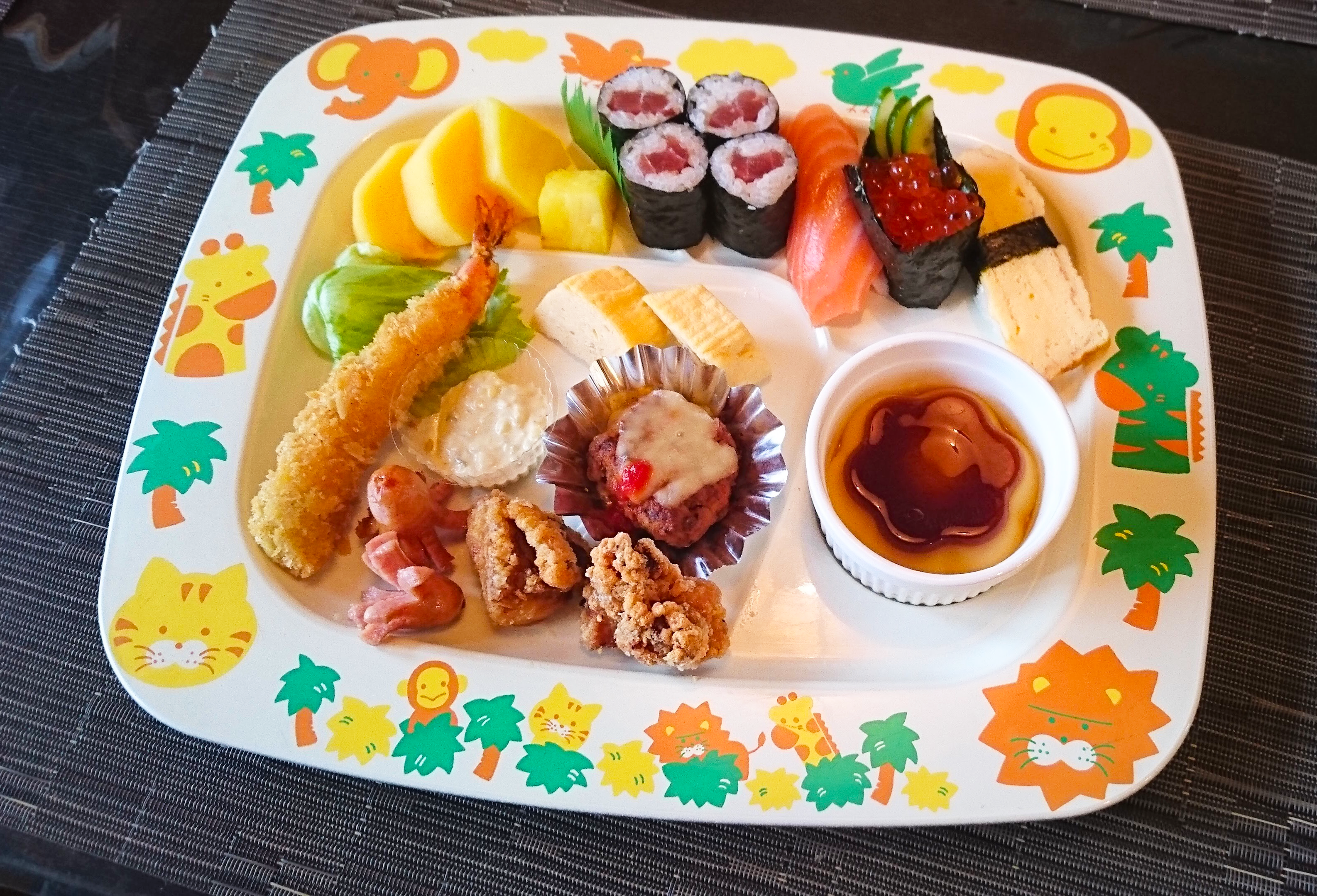 画像：お子様プレート