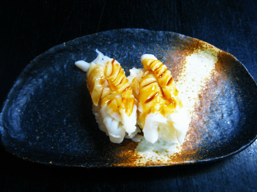 画像：げそのにぎり