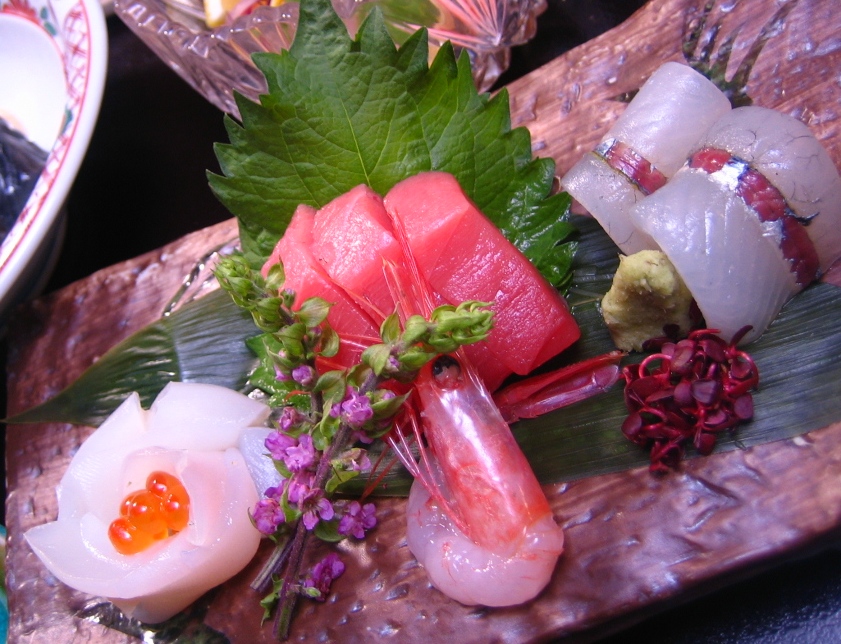 画像：お造り盛り合わせ