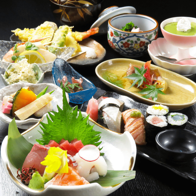 画像：コースの例(4000円）