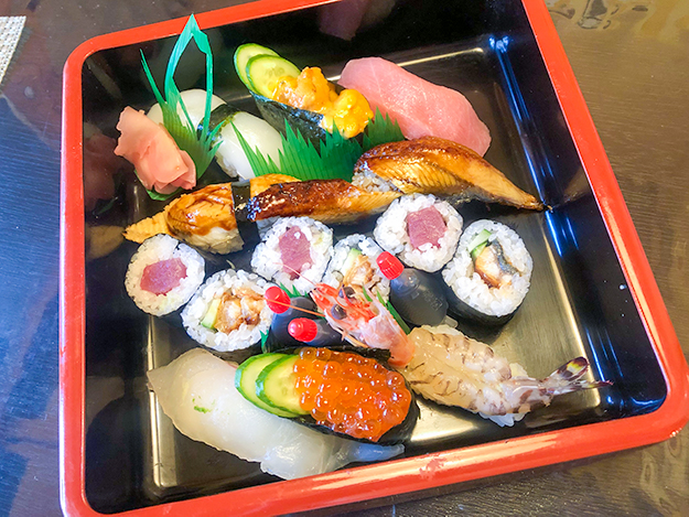 画像：上盛り一半