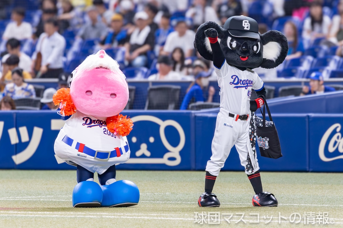 パオロンのプロフィールと出演カレンダー｜球団マスコットの情報。