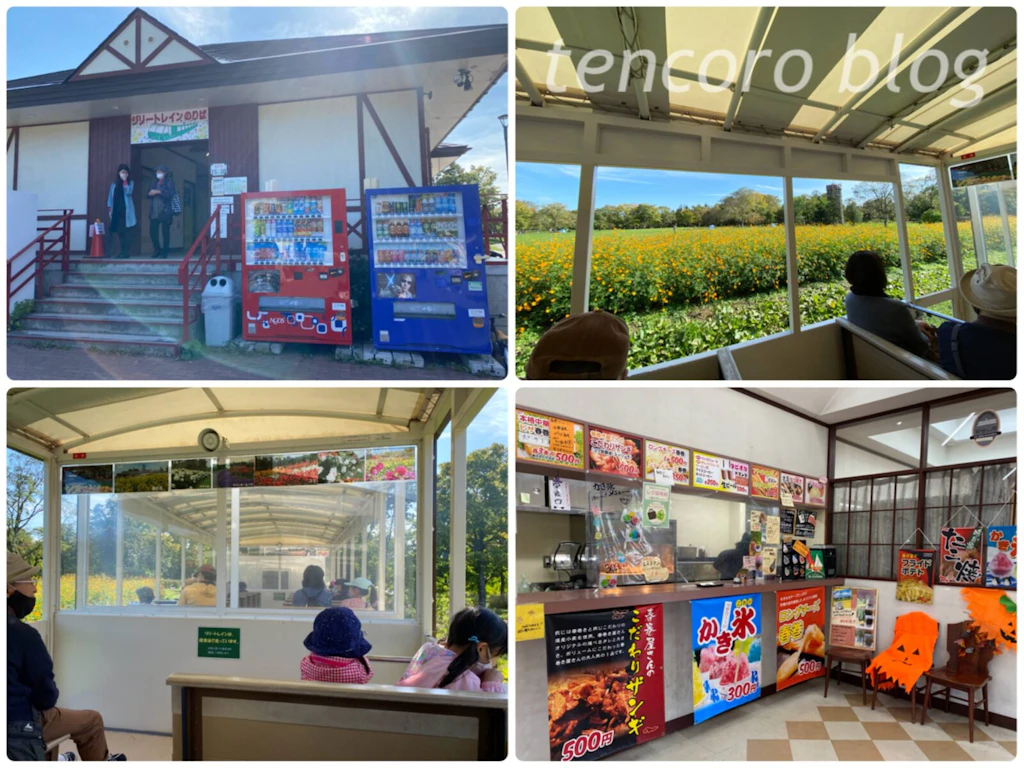 札幌　公園　大型　リリートレイン　列車　百合が原公園