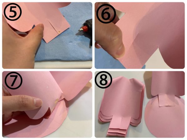 ジャイアントフラワー作り方