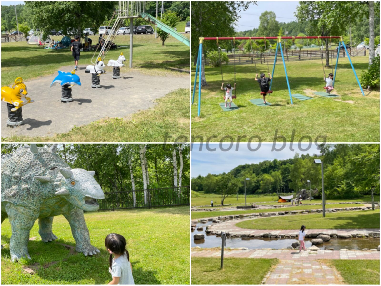 東神楽　キャンプ場　子供　遊び場　遊具　水遊び