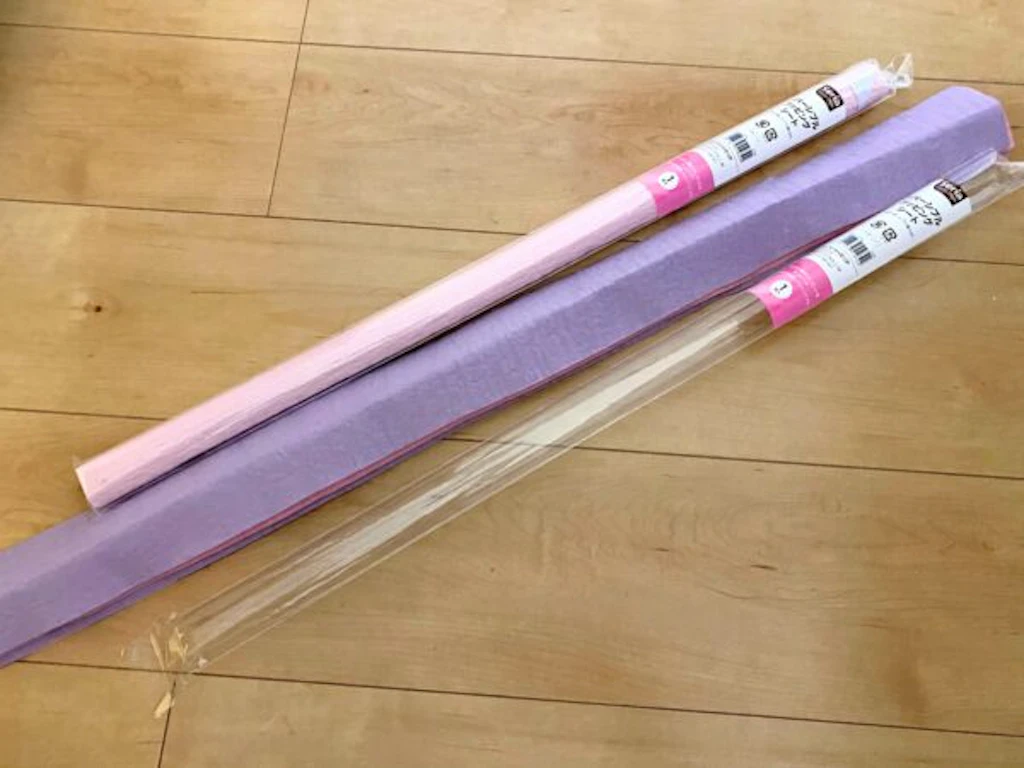 100均 誕生日飾り作り