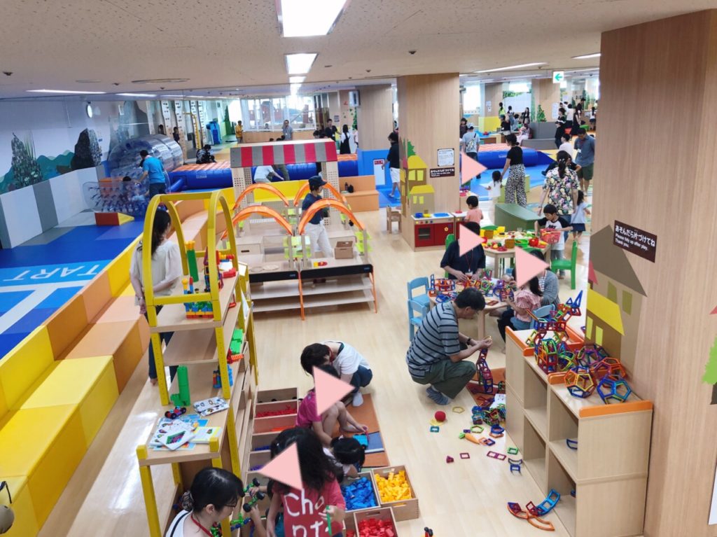知育玩具エリア