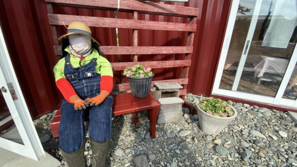 長沼　押谷ファーム　カフェ入り口