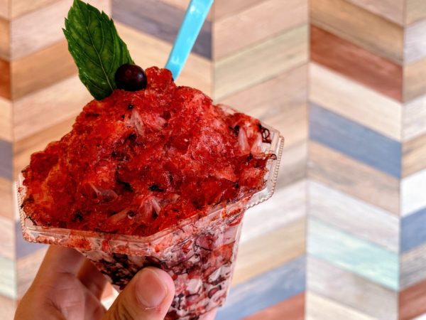 押谷ファーム　ドラキュラのかき氷