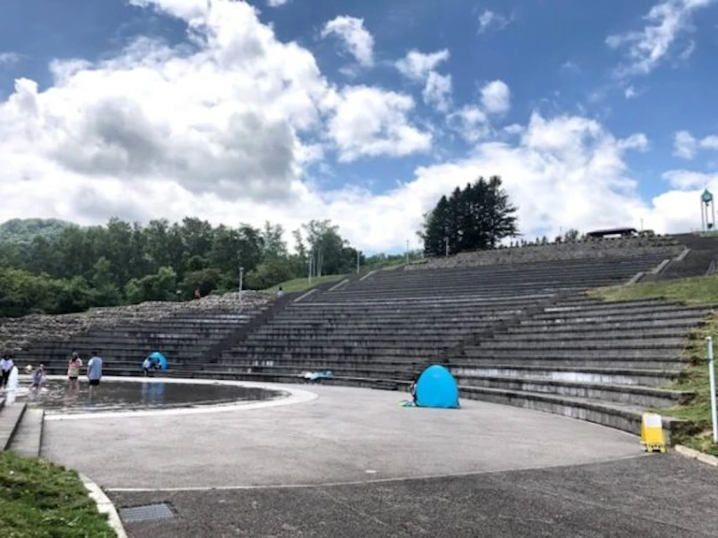 水遊び広場周辺