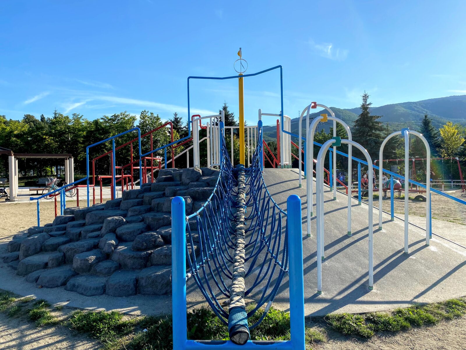 宮の沢ふれあい公園　幼児向け　大型遊具　札幌