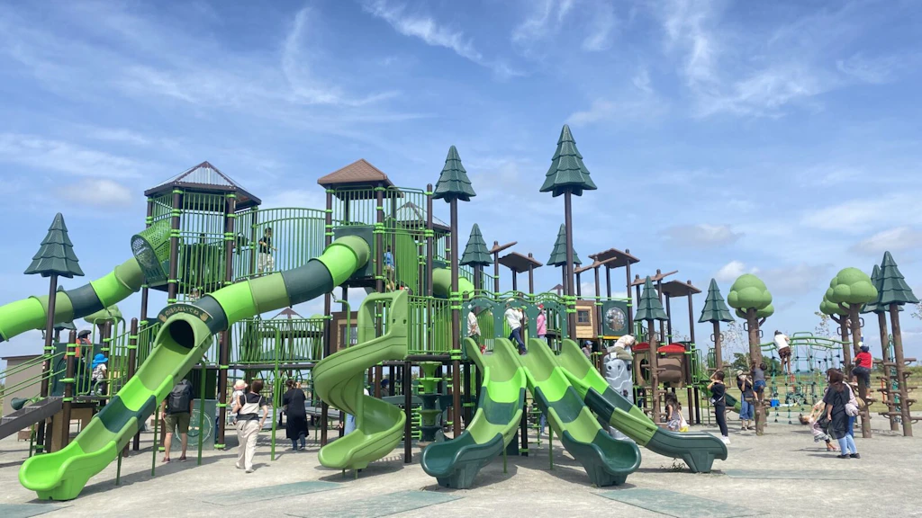 札幌 厚別山本公園 大型公園 遊具