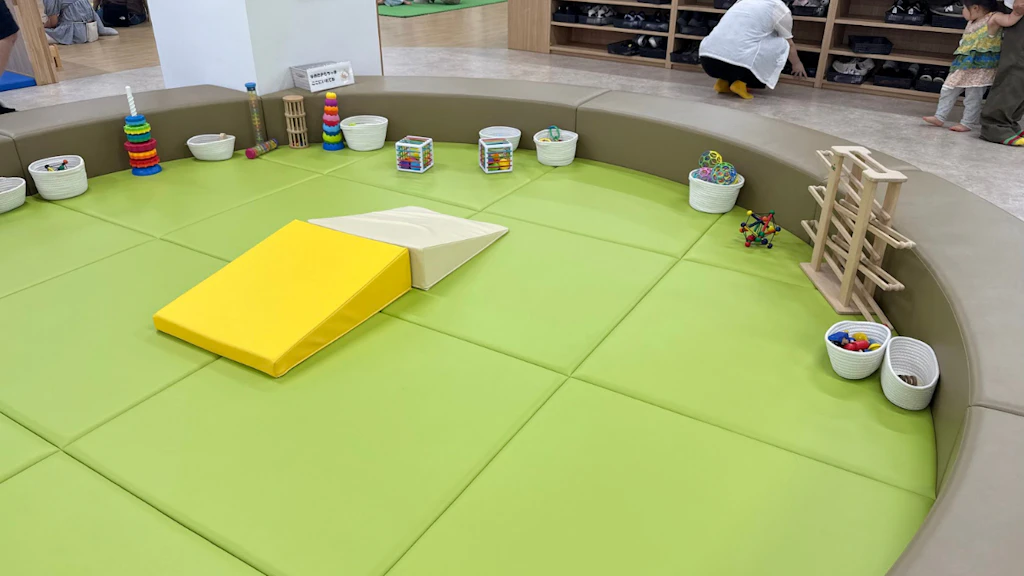小樽 遊び場 ハイハイ期赤ちゃん専用エリア