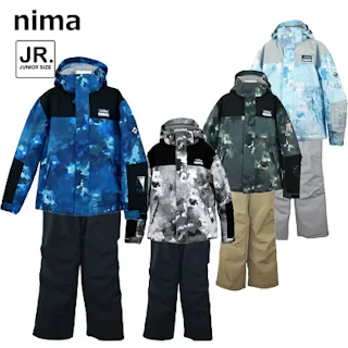 ニーマ ジュニア スキーウエア 上下セット スキー スノーボード 雪遊び 防寒着 子供 小学生 男の子