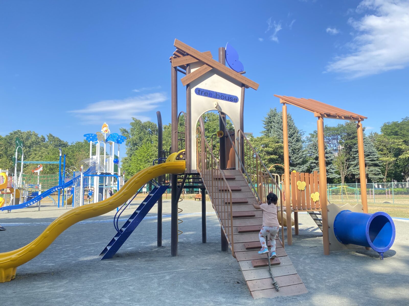 札幌　公園　東区　大型　伏古公園　幼児遊具