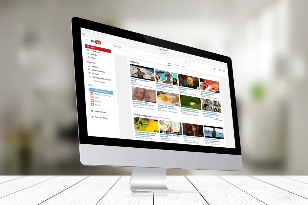 PCとYOUTUBE