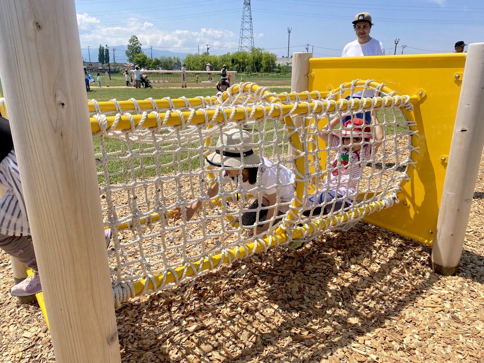 ネット　遊具　さとらんど　札幌