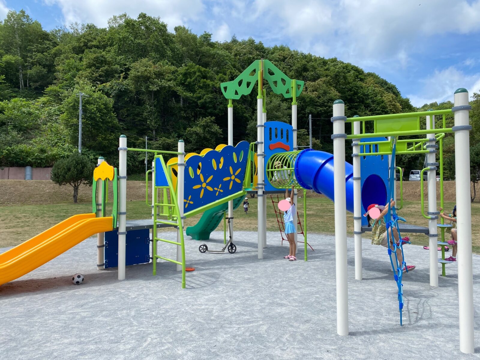 厚田公園キャンプ場　遊具　子ども　遊び場